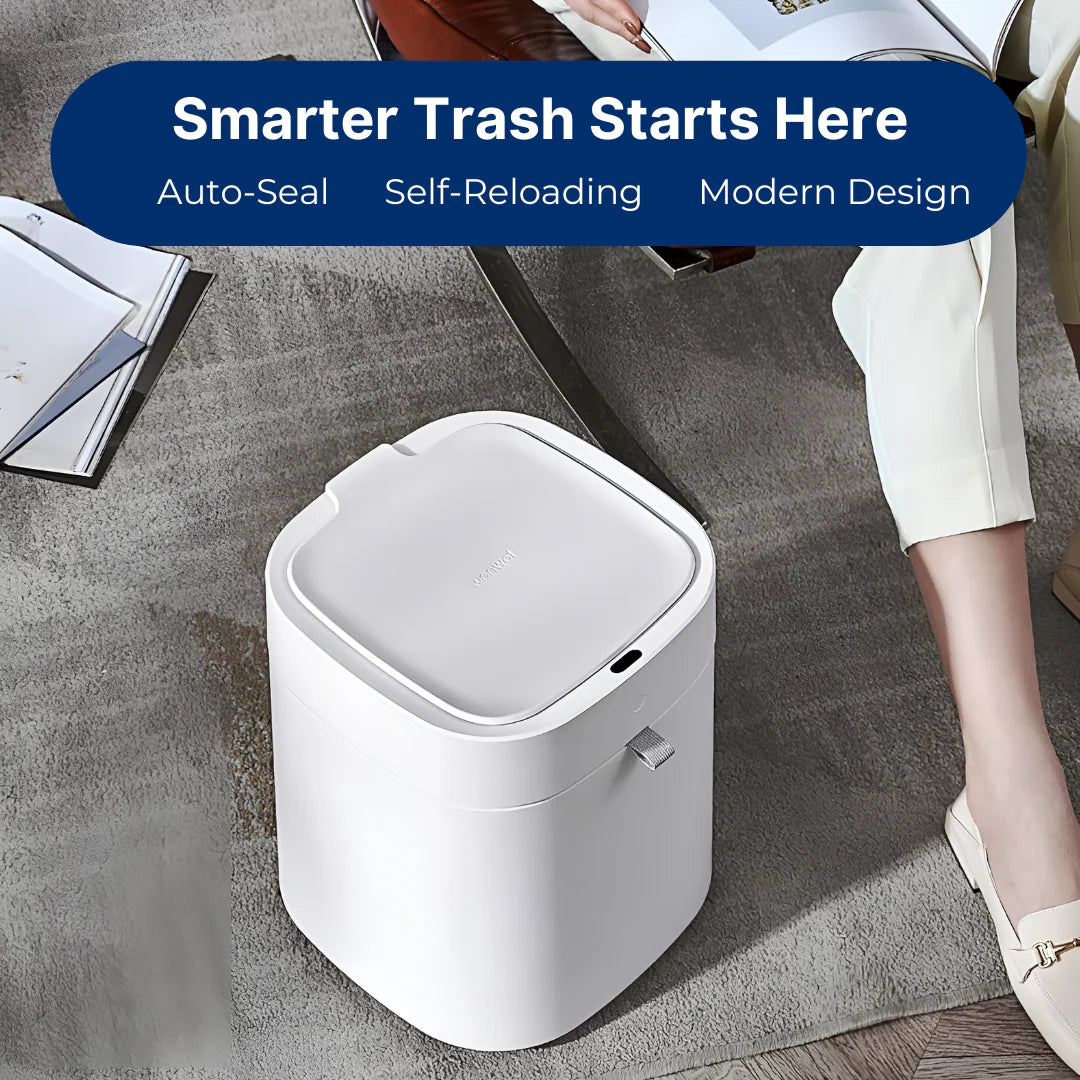Clenova™ Lite 13L - Compact Smart Self Sealing Trash Bin