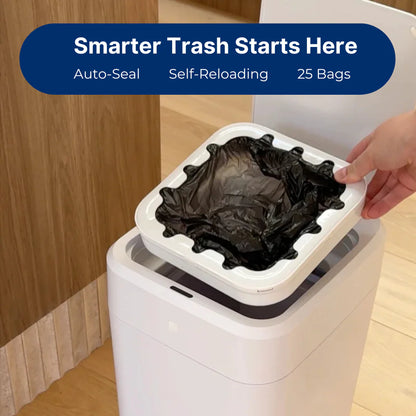 Clenova SmartRing™ Bags – Self-Sealing Trash Bag Pack