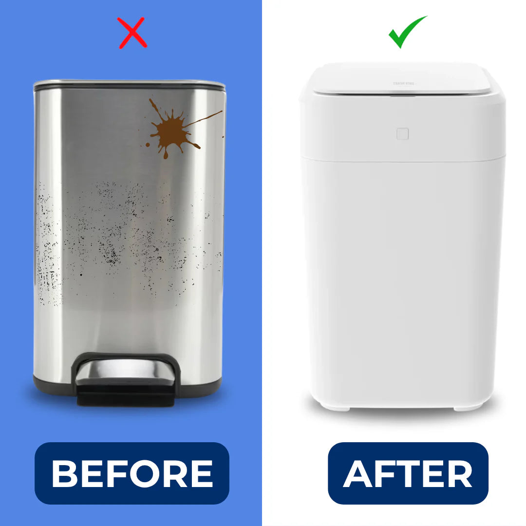 Clenova™ Signature 17L - Smart Self Sealing Trash Can