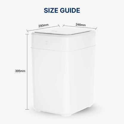 Clenova™ Signature 17L - Smart Self Sealing Trash Can